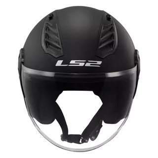 Moto přilba LS2 OF616 Airflow II Solid Matt Black