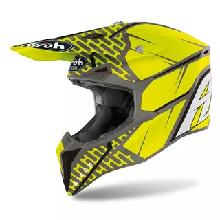 Dirt Bike Helmet AIROH Wraap Idol antracitová matná 2022