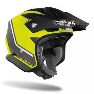 Motorcycle Helmet Airoh TRR-S Keen Matte Yellow 2022