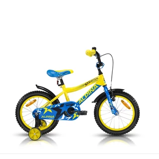 Children’s Bike ALPINA Starter 16” – 2019 - Red - Yellow