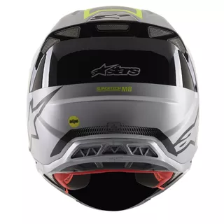 Motorcycle Helmet Alpinestars Supertech S-M8 Triple MIPS Gray/Fluo Yellow/Black 2021