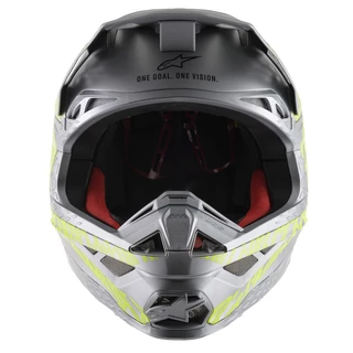 Motorcycle Helmet Alpinestars Supertech S-M8 Triple MIPS Gray/Fluo Yellow/Black 2021