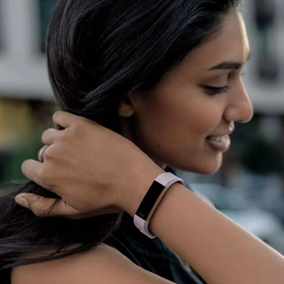 Fitness náramek Fitbit Alta HR Pink Rose Gold - 2.jakost