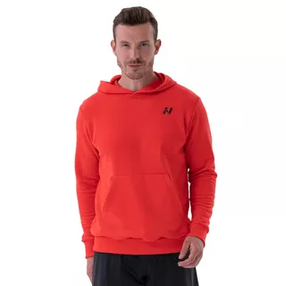 Men’s Hoodie Nebbia 331 - Black - Red