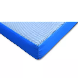 Anti-Slip Gymnastics Mat inSPORTline Anskida T120 - Black-Blue-Red