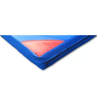 Anti-Slip Gymnastics Mat inSPORTline Anskida T120 - Blue-Red