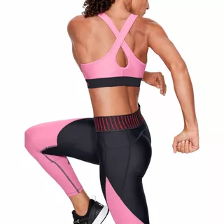 Women’s Sports Bra Under Armour Mid Crossback - Mojo Pink