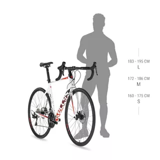 Cestný bicykel KELLYS ARC 50 28" 9.0 - S (19,5", 160-175 cm)