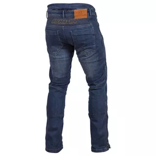 Herren-Moto-Jeans Ayrton 505 Dunkel - blau ausgewaschen