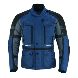Touring-Motojacke für Männer BOS Maximum - Blau
