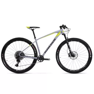 Horský elektrobicykel Kross Level 15.0 29" - model 2020 - L (19") - šedá/limetková/čierna