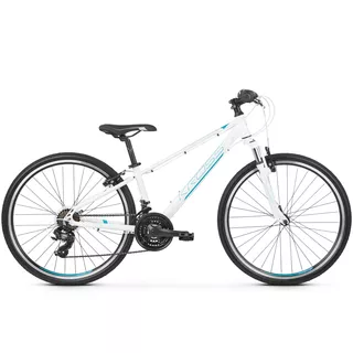 Kross Evado JR 1.0 26" Junioren Fahrrad - Modell 2020 - weiss/türkis/blau