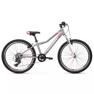 Juniorský dievčenský bicykel Kross LEA JR 2.0 24" - model 2021 - 12"