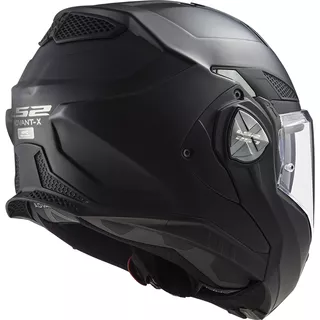 Flip-Up Motorcycle Helmet LS2 FF901 Advant X Solid Matte Black P/J