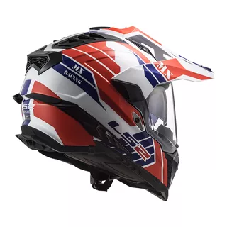 Enduro-Helm LS2 MX701 Explorer Atlantis