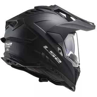 Enduro bukósisak LS2 MX701 Explorer Solid - matt fekete