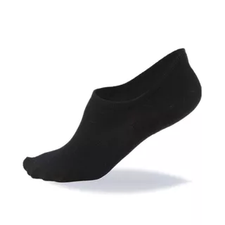 Invisible Bamboo Socken 2 Paar - schwarz