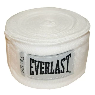 Boxerské bandáže Everlast Pro Style Hand Wraps 300 cm - biela