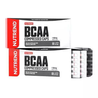 Nutrend BCAA Compressed Caps Aminosäuren 120 Kapseln