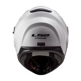 Motorcycle Helmet LS2 FF320 Stream Evo Glossy White - White