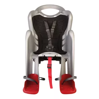 Bicycle Child Seat Bellelli Mr Fox Clamp - Silver