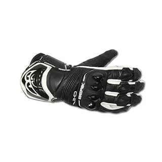 Kožené moto rukavice Berik G-10579-BK Black - XL - černá