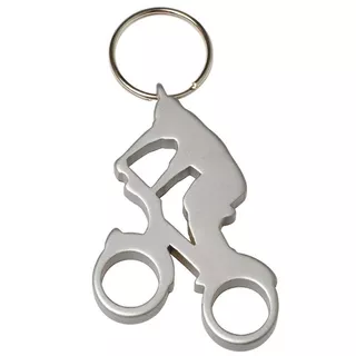 Bottle Opener Munkees Biker - Yellow - Silver