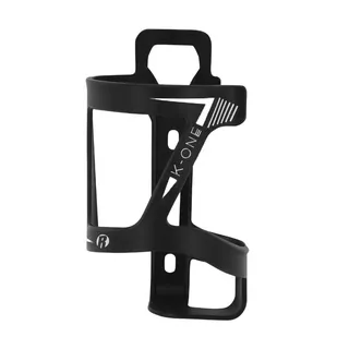 Side Water Bottle Cage ROTO Slide K-One Plastic - White/Black Logo