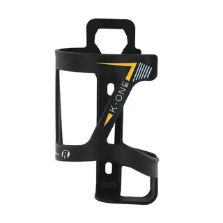 Side Water Bottle Cage ROTO Slide K-One Plastic - Black/White Logo - Black/Orange Logo