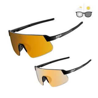 Photochromic Sports Sunglasses Altalist Hayate - černá se zlatými skly