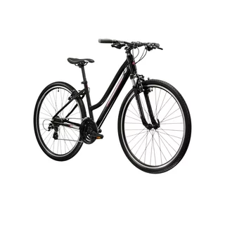 Dámské crossové kolo Kross Evado 2.0 28" Gen 007 - černá / růžová / lesk