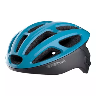 Cycling Helmet SENA R1 with Integrated Headset - Blue