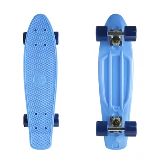 Penny Board Fish Classic 22” - Orange-Blue-Transparent Blue - Blue-Silver-Navy