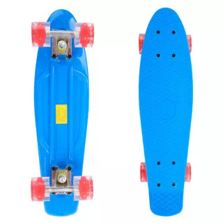 Pennyboard Maronad Retro W/ Light Up Wheels - Green - Blue