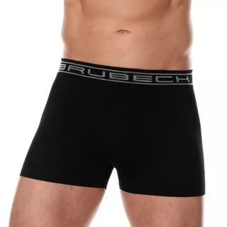 Men’s Boxer Trunks Brubeck Cotton Comfort - Steel