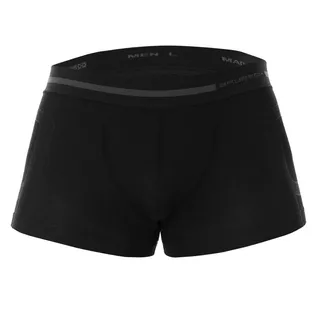 Pánske boxerky Brubeck Wool Comfort - čierna