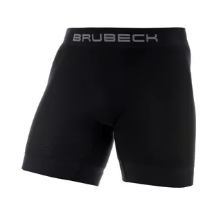 Pánské boxerky s cyklovložkou Brubeck BX11420 - Black