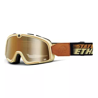 MX Goggles 100% Barstow State Of Ethos, bronzové plexi