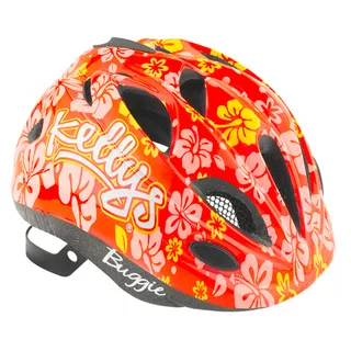 Children's Bicycle Helmet KELLYS BUGGIE - Lime - Red