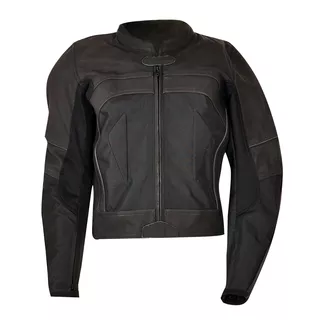 Leather Jacket Ozone Focus II - M - Black