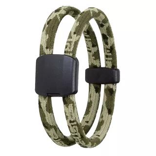 Bracelet Trion: Z Dual - pink-white - Forest camouflage