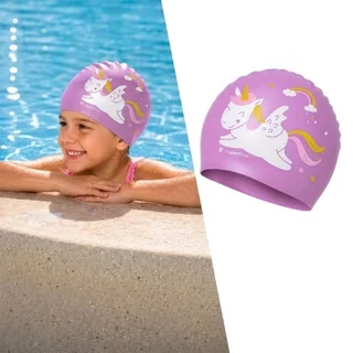 Dětská plavecká čepice inSPORTline Swimino - jednorožec