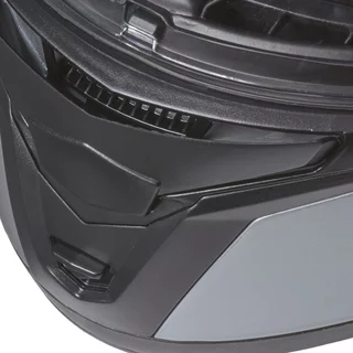 Flip-Up Motorcycle Helmet Cassida Velocity ST 2.1 Silver Titanium/Black
