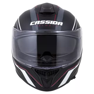 Moto prilba Cassida Integral GT 2.0 Reptyl čierno-bielo-červená