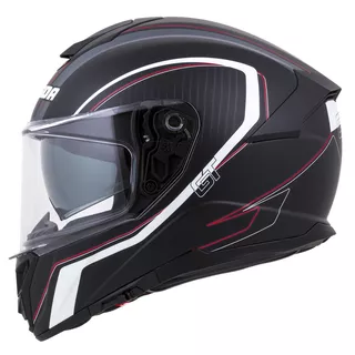 Motorcycle Helmet Cassida Integral GT 2.0 Reptyl Black/White/Red - M (57-58)