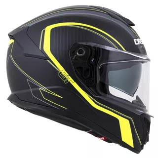 Moto přilba Cassida Integral GT 2.0 Reptyl černá/žlutá fluo/bílá