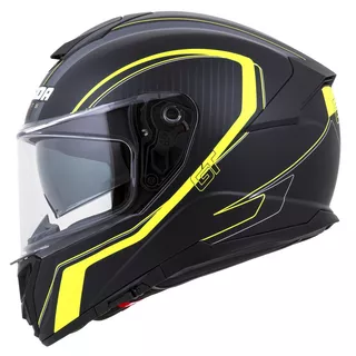 Motorcycle Helmet Cassida Integral GT 2.0 Reptyl Black/Fluo Yellow/White