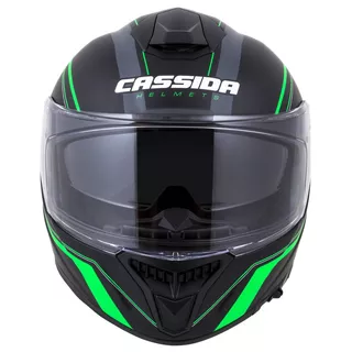 Motorcycle Helmet Cassida Integral GT 2.0 Reptyl Black/Green/White