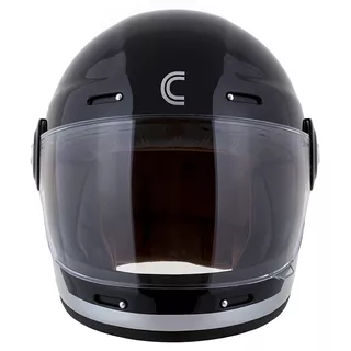 Cassida Fiber OPG Motorradhelm Schwarz/Gold/Silber