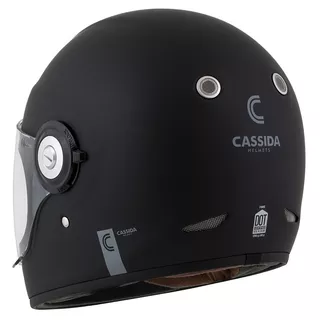 Moto přilba Cassida Fibre černá matná